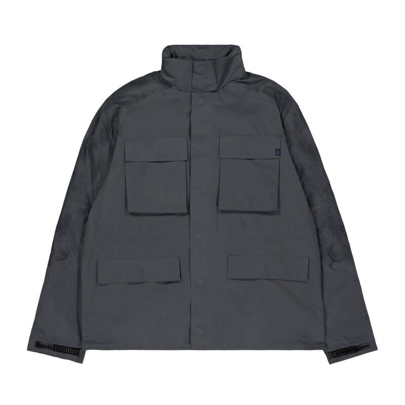 ALPHA-INDUSTRIES-UV-M-65-Laser-Cut-Field-Coat-Charcoal ALPHA INDUSTRIES UV M-65 Laser Cut Field Coat
