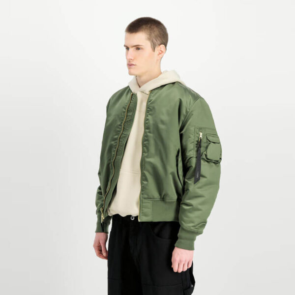 ALPHA INDUSTRIES UV MA-1 Base Flight Bomber Jacket
