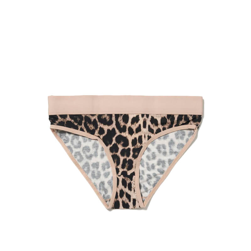 BASERANGE elastic bell pant leopard5 BASERANGE elastic bell pant leopard5