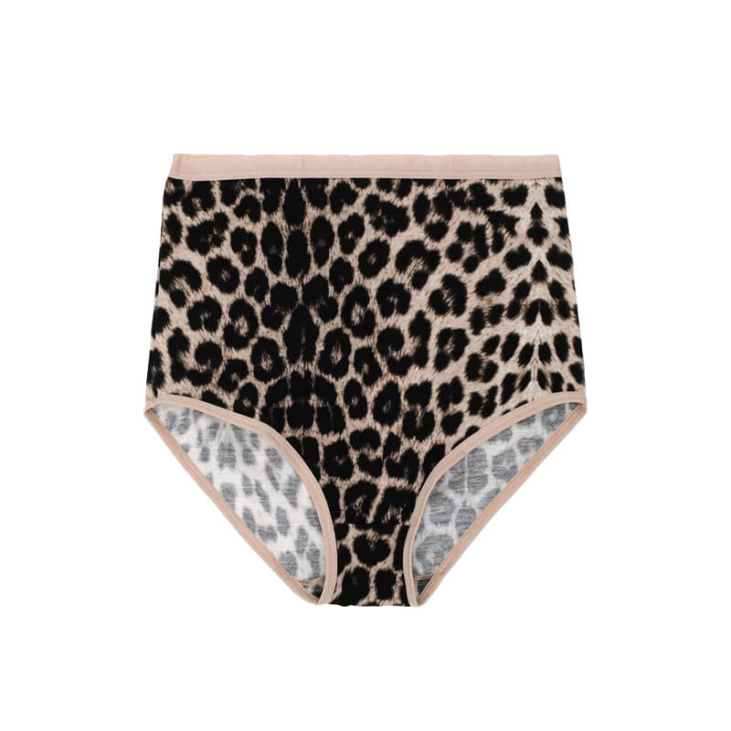 BASERANGE highwaist bell pant leopard4 BASERANGE highwaist bell pant leopard4