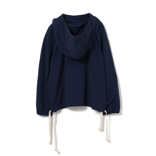 BEAMS BOY Side Ribbon Anorak - Navy