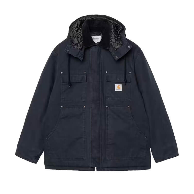 CARHARTT-Ambel-Coat-Deep-Night CARHARTT WIP Ambel Coat - Deep Night