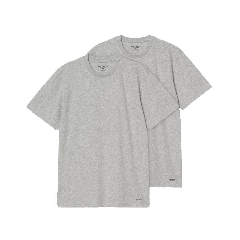 CARHARTT--Standard-T-Shirt-2-Pack-Grey-1 CARHARTT WIP Standard T-Shirt 2-Pack - Grey