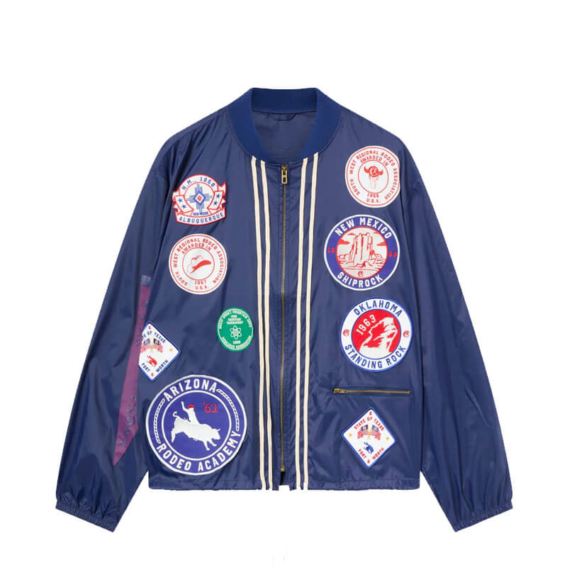CHAMPION-60s-SOUVENIR-JACKET-Navy CHAMPION Ghost Ranch Jacket