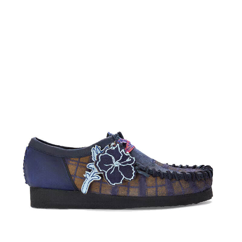 CLARKS-Originals-NICHOLAS-DALEY-Wallabee-Navy-Combi CLARKS ORIGINALS x NICHOLAS DALEY Wallabee