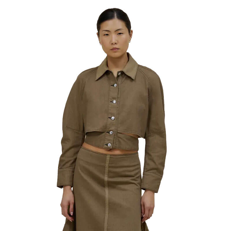 ECKHAUS-LATTA-Ellipse-Jacket-Redux-Earth ECKHAUS LATTA Ellipse Jacket Redux - Earth