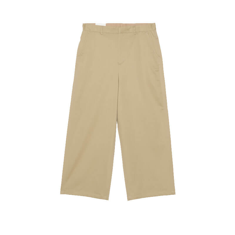 FARAH-Wide-Straight-Work-Pants-Khaki FARAH JAPAN Wide Straight Work Pants - Khaki