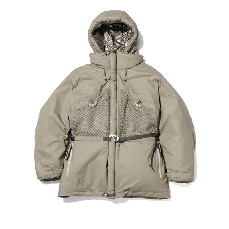 GOLDWIN-0-WINDSTOPPER-PADDED-COMPOSITE-PARKA-Dune GOLDWIN 0 Windstopper Padded Composite Parka - Dune