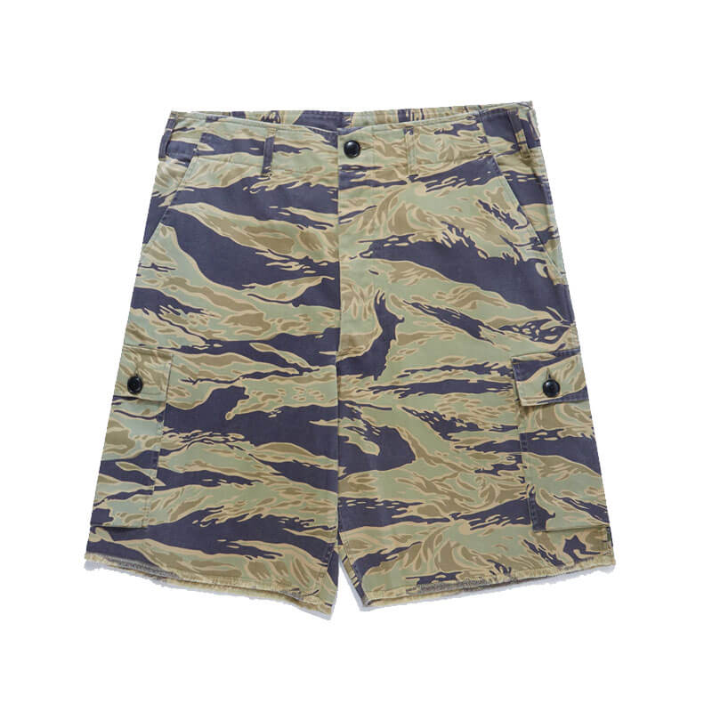 MAHARISHI Advisor's Cargo Shorts - Sunbleach Tigerstripe MAHARISHI Advisor's Cargo Shorts - Sunbleach Tigerstripe