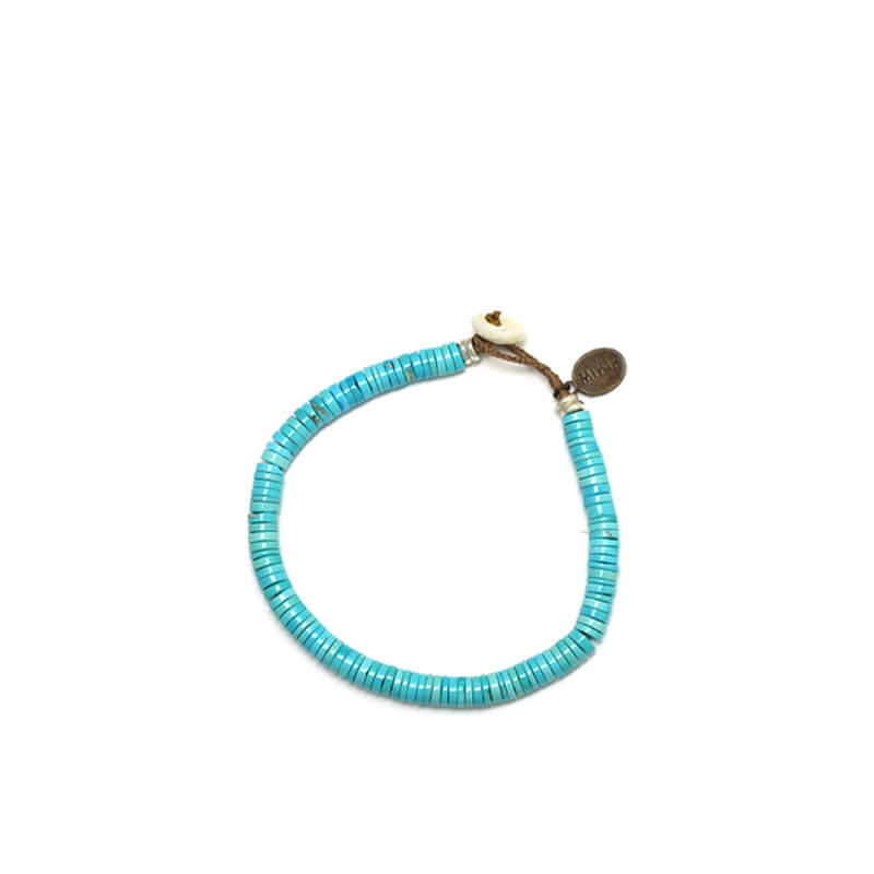 MIKIA Heishi Beads Bracelet - Turquoise MIKIA Heishi Beads Bracelet - Turquoise