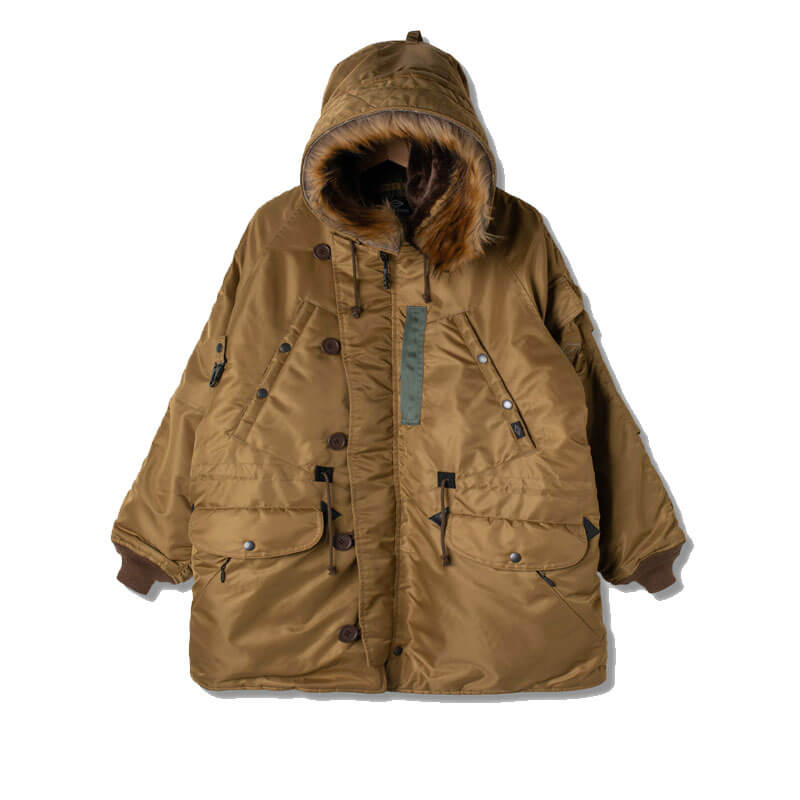 MANASTASH Extra Mile N-3 Field Coat - Tan MANASTASH Extra Mile N-3 Field Coat - Tan