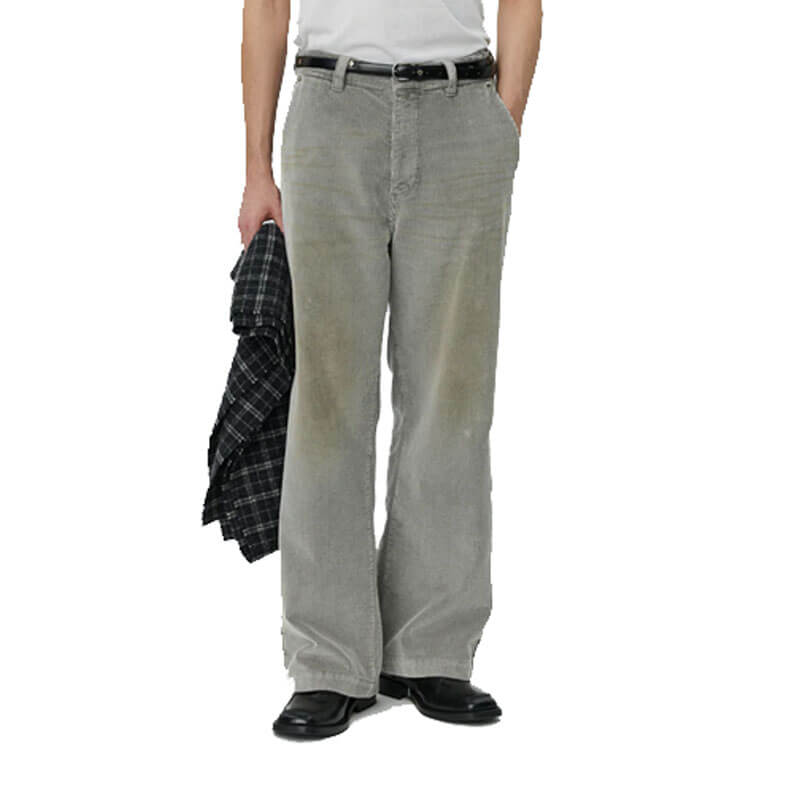 Mfpen-Cord-Trousers-Stained-Grey MFPEN Cord Trousers - Stained Grey