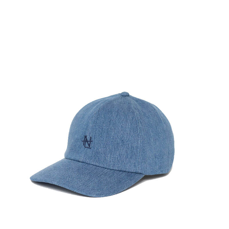 NANAMICA-Denim-Cap-Indigo-Bleach Nanamica Denim Cap - Indigo Bleached