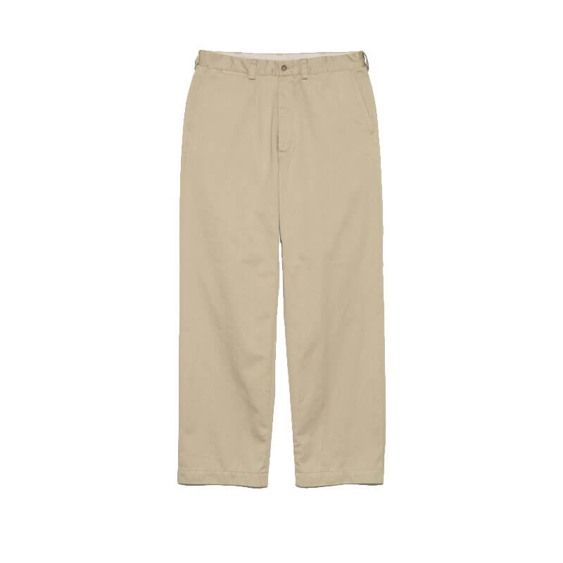 NANAMICA-Wide-Straight-Chino-Pant-Khaki NANAMICA Wide Straight Chino Pant - Khaki