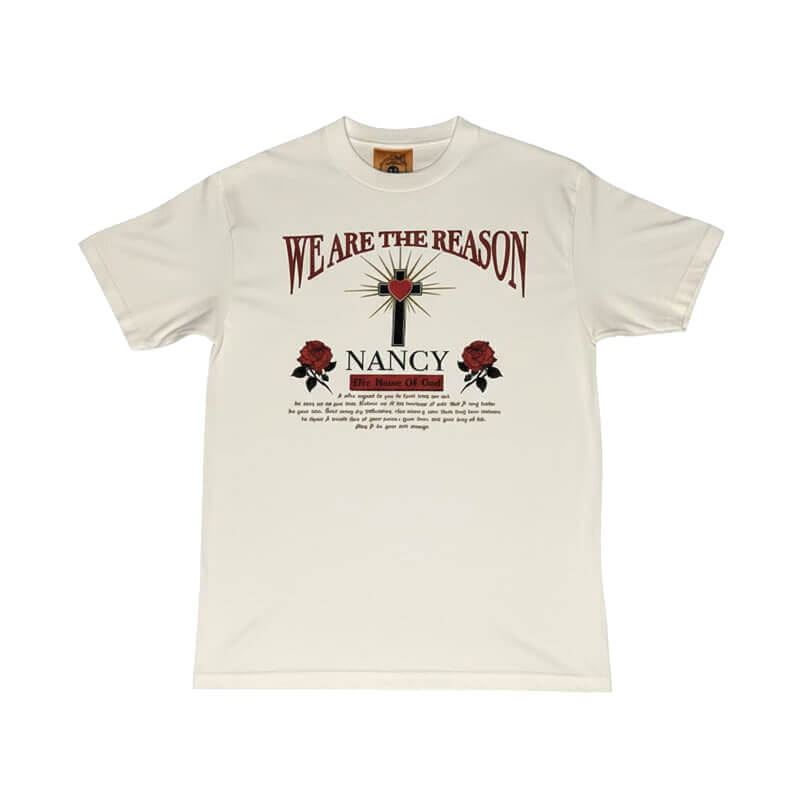 NANCY-Voice-Of-God-Tee-White NANCY Voice Of God Tee
