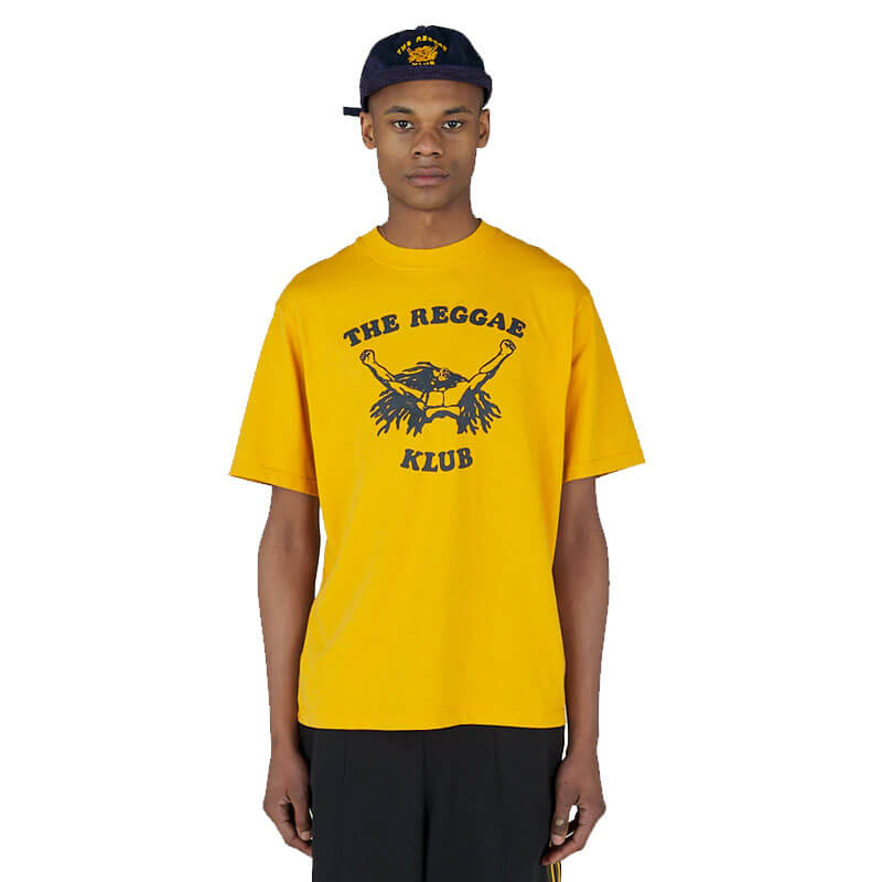 Nicholas-Daley-Reggae-Klub-Tee-Mustard NICHOLAS DALEY Reggae Klub Tee - Mustard