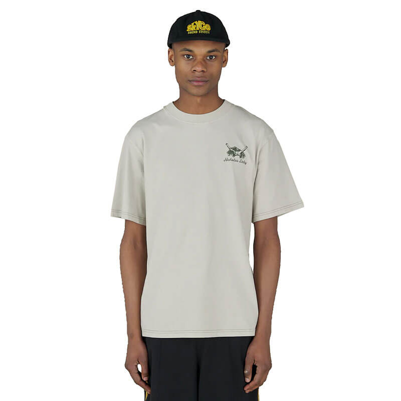 Nicholas-Daley-Roots-Reggae-Tee-Silver NICHOLAS DALEY Roots Reggae Tee