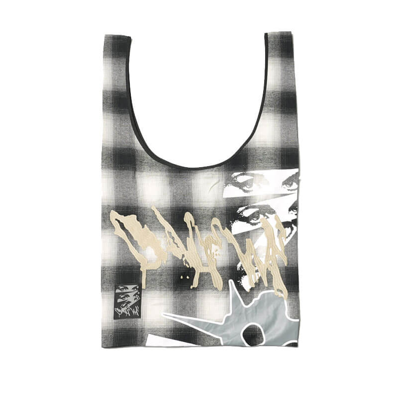 PAM-Sketch-Tote-Bag-Check Perks & Mini Sketch Tote Bag - Check