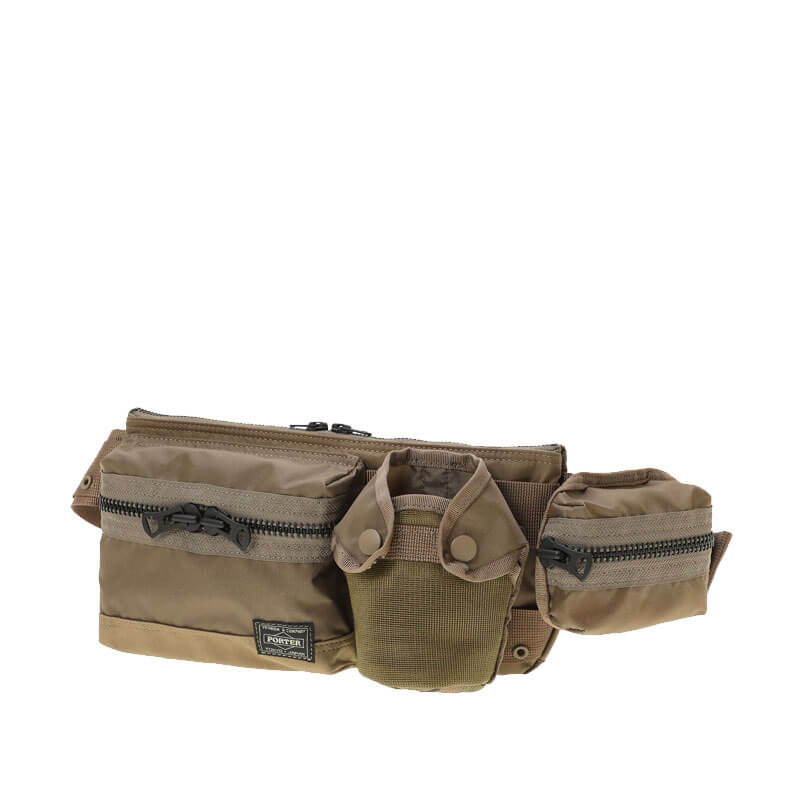 PORTER-YOSHIDA-All Waist Bag with Pouches Beige (1) PORTER YOSHIDA & CO. All Waist Bag with Pouch - Beige