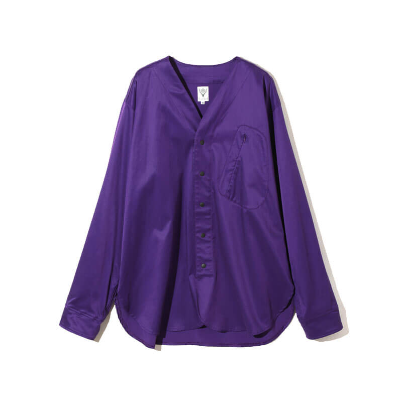 SOUTH2 WEST8 Scouting Shirt - Purple SOUTH2 WEST8 Scouting Shirt - Purple