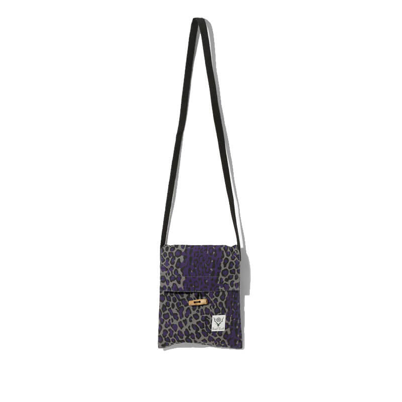 SOUTH2-WEST8-String-Bag-Leopard-Flannel-Print SOUTH2-WEST8-String-Bag-Leopard-Flannel-Print