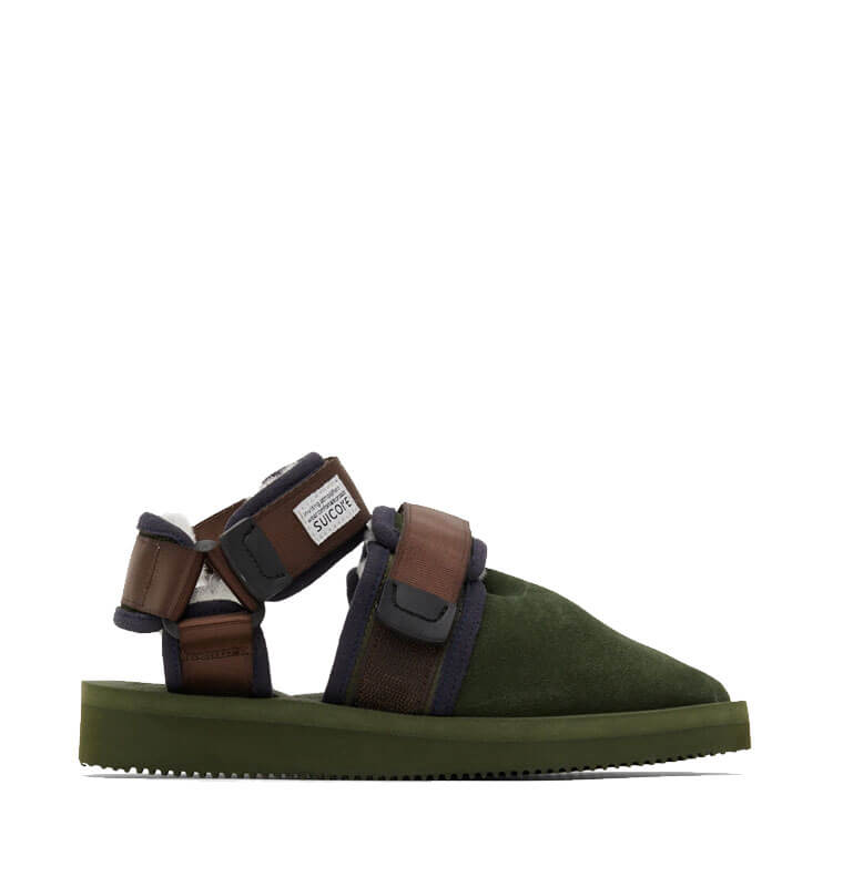 SUICOKE Nots-Mab - Olive x Sage Green SUICOKE Nots-Mab - Olive x Sage Green