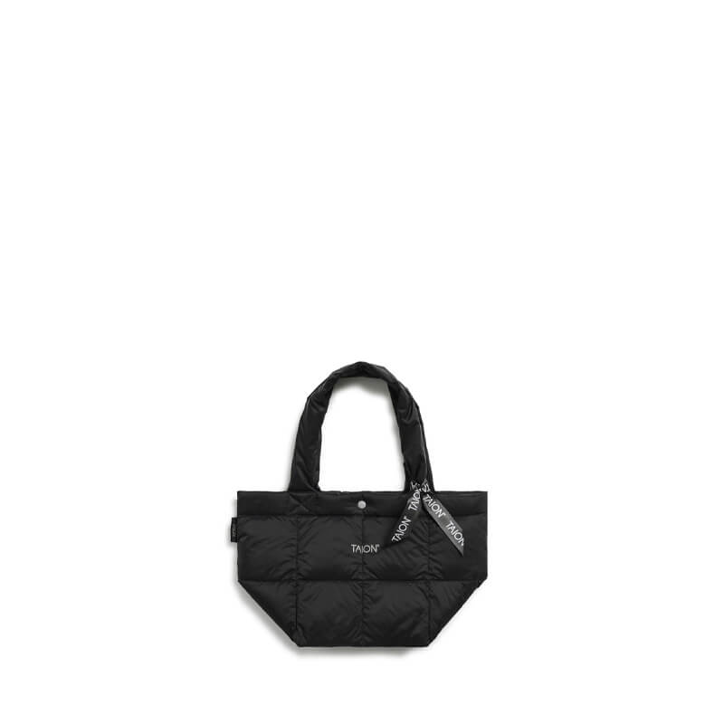 TAION Lunch Down Tote S - Black TAION Lunch Down Tote S - Black