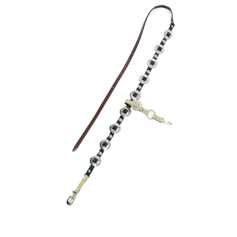 TOGA-Concho-Narrow-Belt-Black-0 TOGA ARCHIVES Concho Narrow Belt