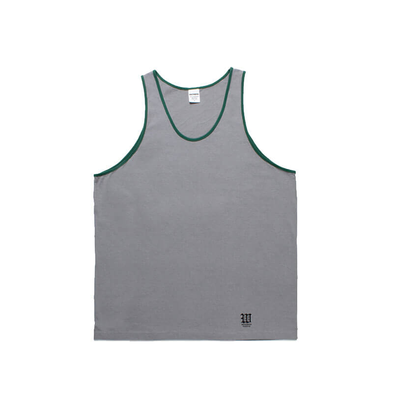 WACKO MARIA Ringer Tank Top - Grey WACKO MARIA Ringer Tank Top - Grey