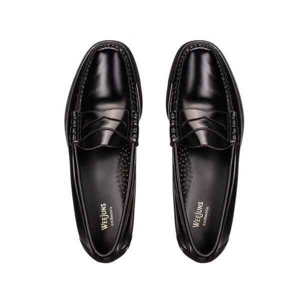 G.H. BASS Weejuns Wmns Penny Loafers - Black Leather