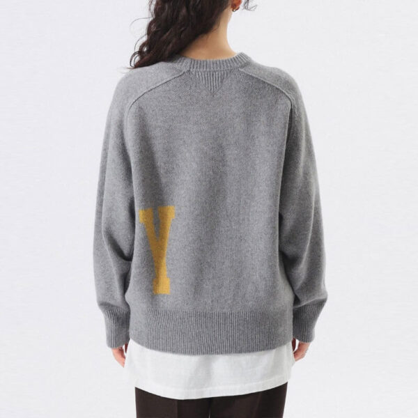 BEAMS BOY Big Logo Crewneck Sweater