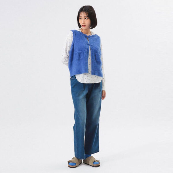 BEAMS BOY China Button Vest