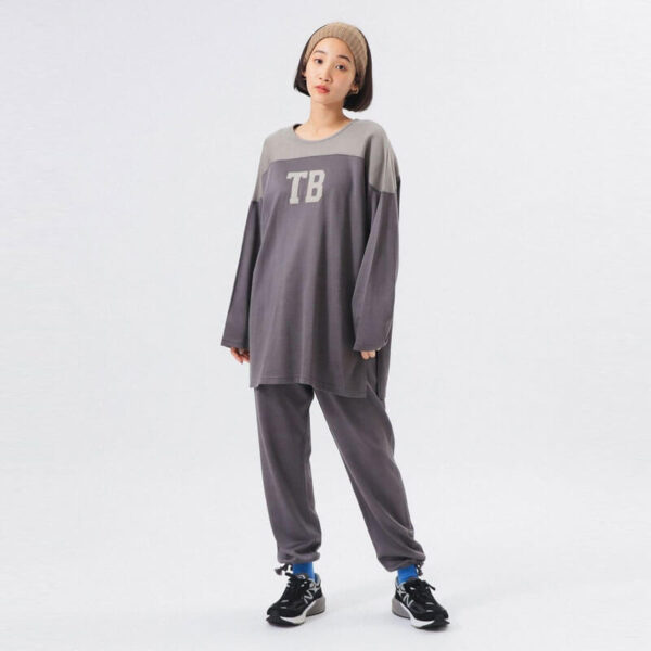 BEAMS BOY Logo Easy Pants