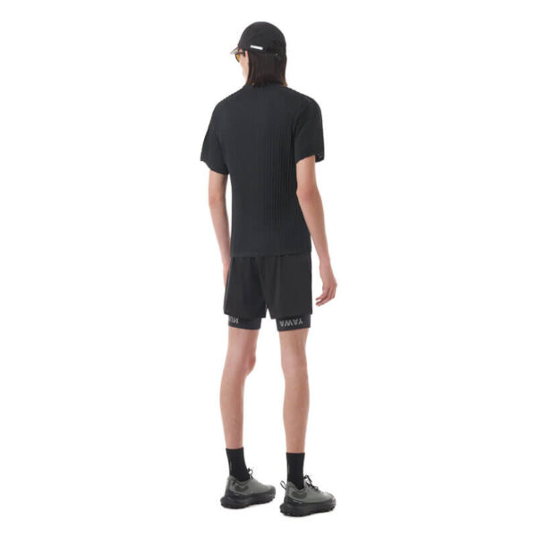 SATISFY® AuraLite™ Pleated T-Shirt - Black