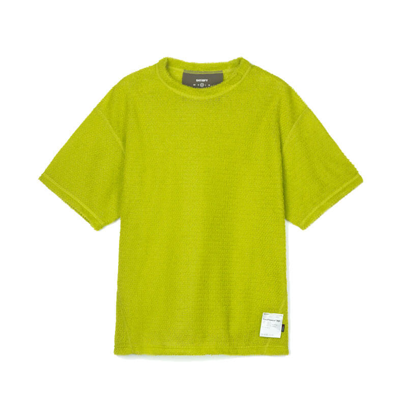 SATISFY-FuzzFleece-AD-Tee-Grenoble-Green SATISFY® FuzzFleece AD Tee - Grenoble Green