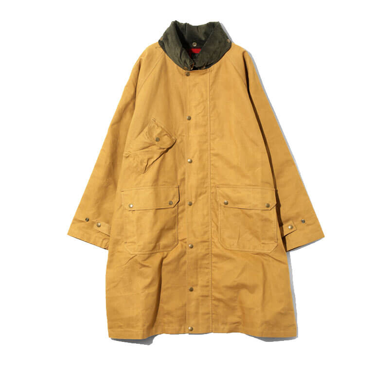 SOUTH2WEST8-Carmel-Coat-OX-Paraffin-Coating--Mustard SOUTH2 WEST8 Carmel Coating Coat - Mustard