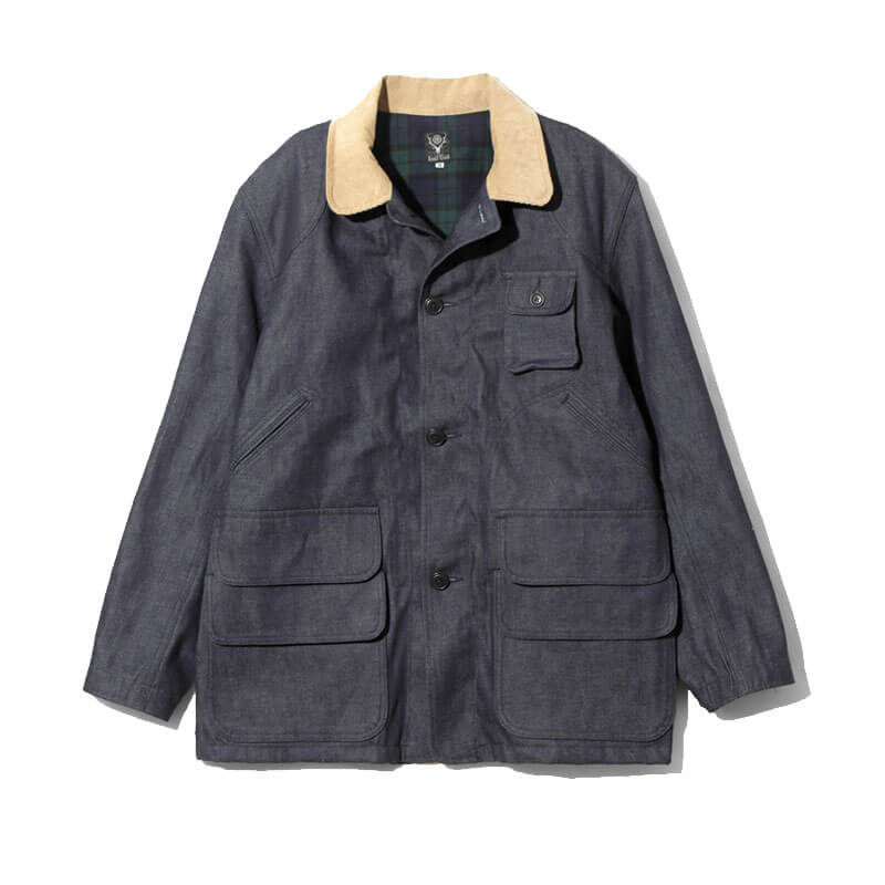 SOUTH2WEST8-RHunting-Jacket-12oz-Denim-Indigo-0 SOUTH2 WEST8 Hunting Jacket - 12oz Denim