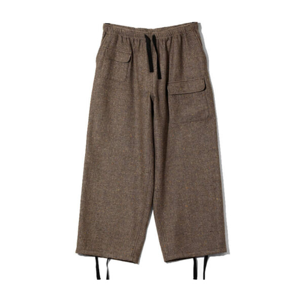 SOUTH2 WEST8 String Balloon Tweed Pant - Brown