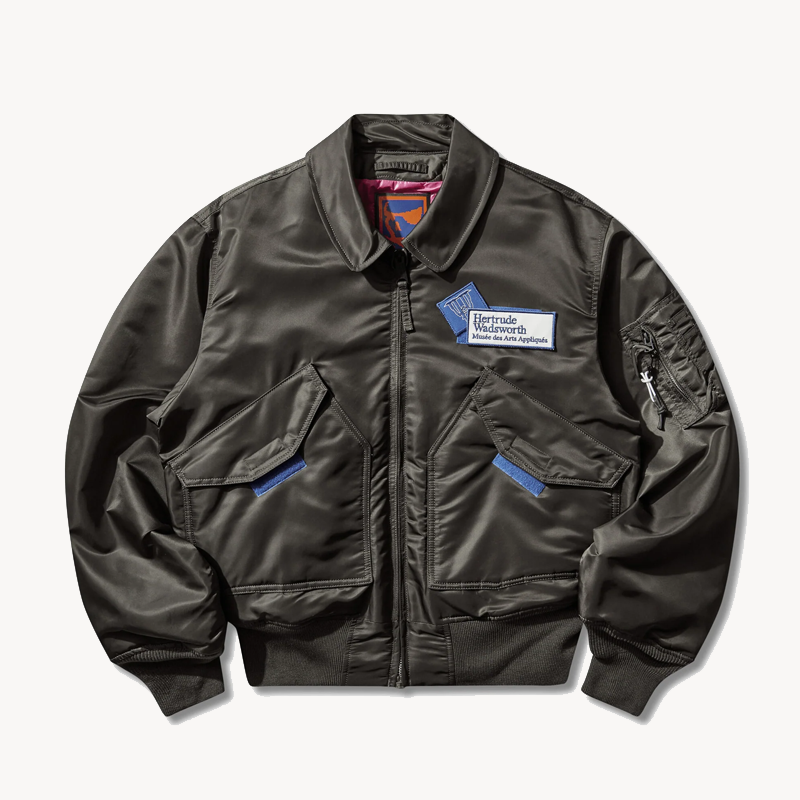 ALPHA INDUSTRIES x GR10K CWU-45 Bomber Jacket Rep Grey ALPHA INDUSTRIES x GR10K CWU-45 Bomber Jacket Rep Grey