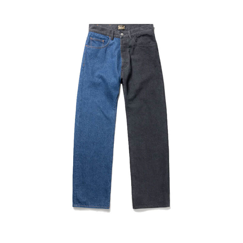 ARIES-ARISE-Varsity-Batten-Jeans-Multi