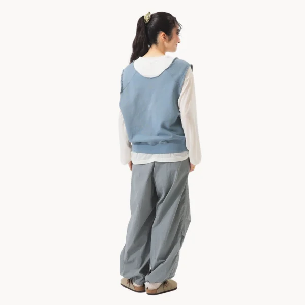 BEAMS BOY Cutoff Sweater Vest – Sax