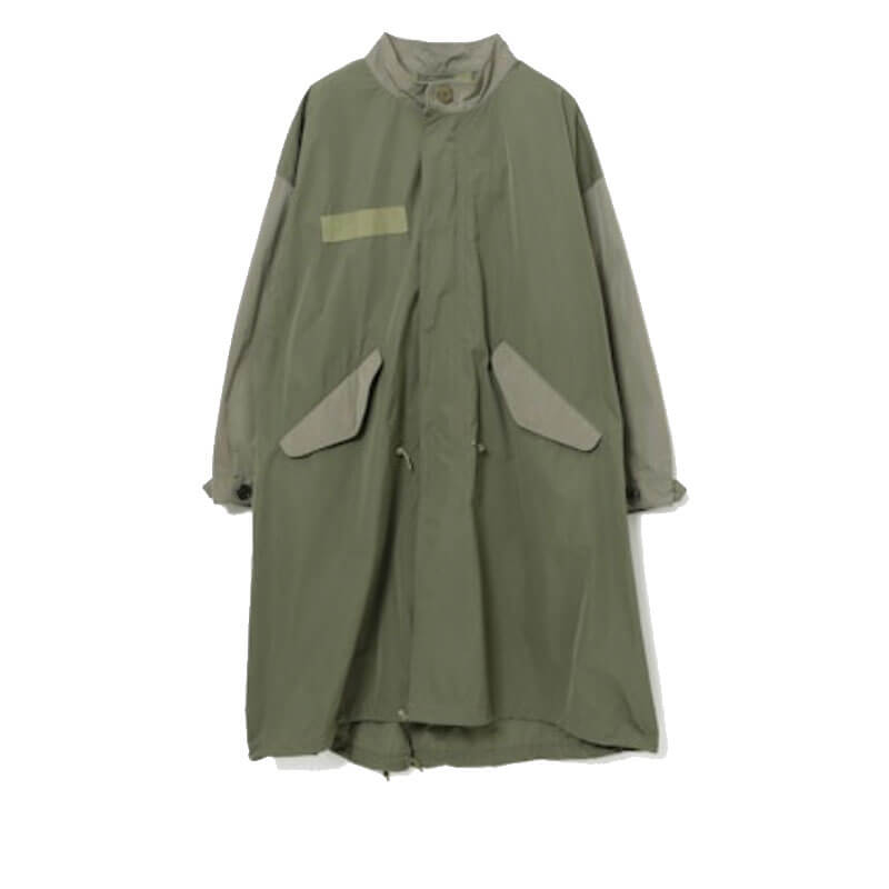 BEAMS-BOY-Solotex-M-65-Olive-1