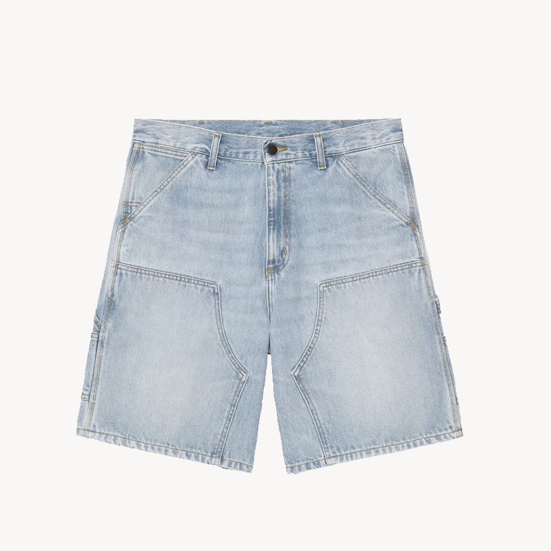 CARHARTT OG Double Knee Short - Blue Denim (1) CARHARTT WIP OG Double Knee Short - Blue Denim