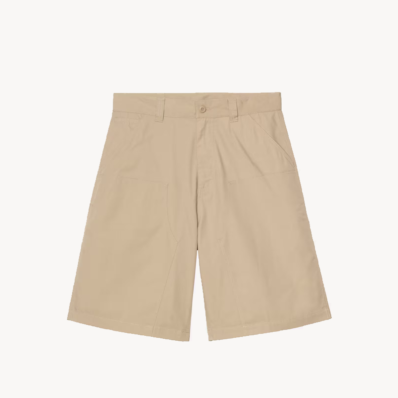 CARHARTT Postal Double Knee Shorts – Irokor 00 CARHARTT WIP Postal Double Knee Shorts - Iroko