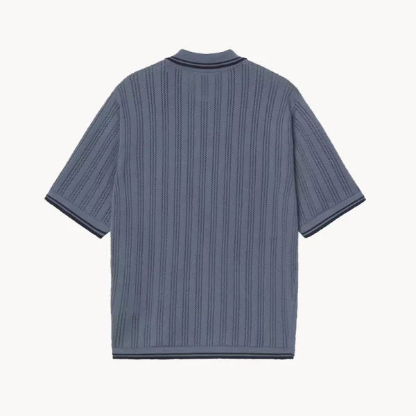 CARHARTT WIP Ramsey SS Polo - Velvet Blue / Deep Night