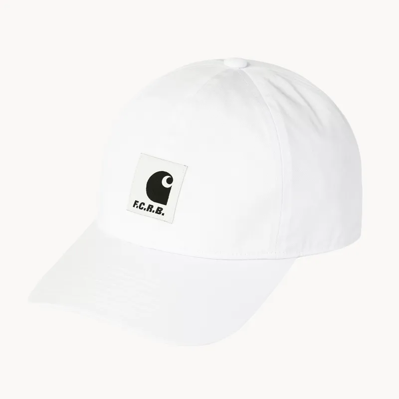 CARHARTT WIP x F.C.R.B. Cap - White CARHARTT WIP x F.C.R.B. Cap - White