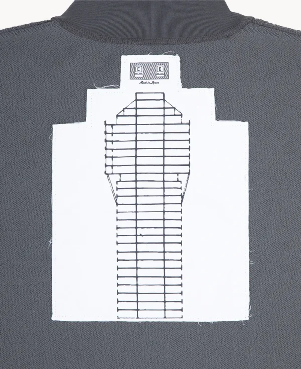 CAV EMPT PE Jersey SS Half-zip – Charcoal