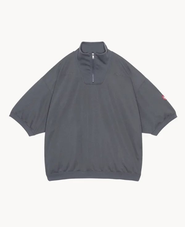 CAV EMPT PE Jersey SS Half-zip – Charcoal