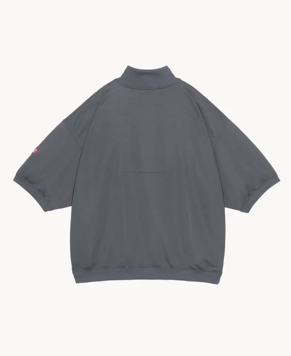 CAV EMPT PE Jersey SS Half-zip – Charcoal