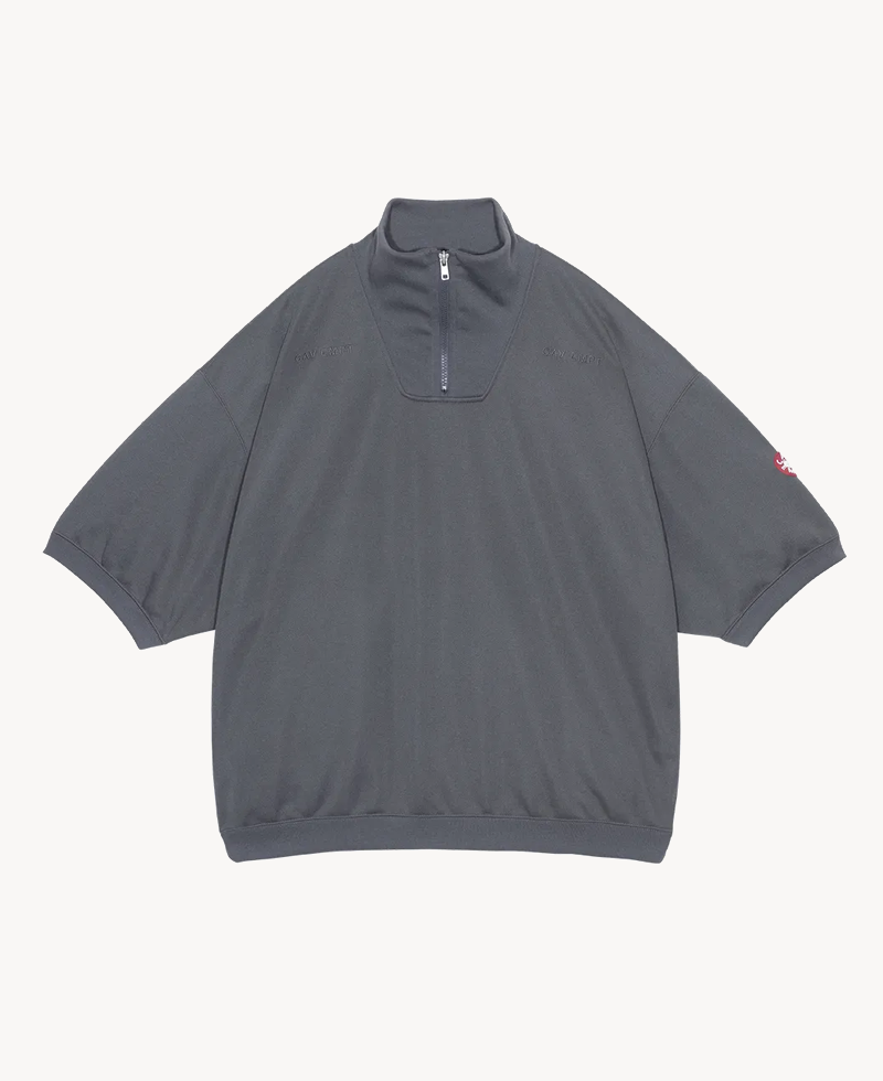 CAV EMPT PE Jersey SS Half-zip – Charcoal CAV EMPT PE Jersey SS Half-zip – Charcoal